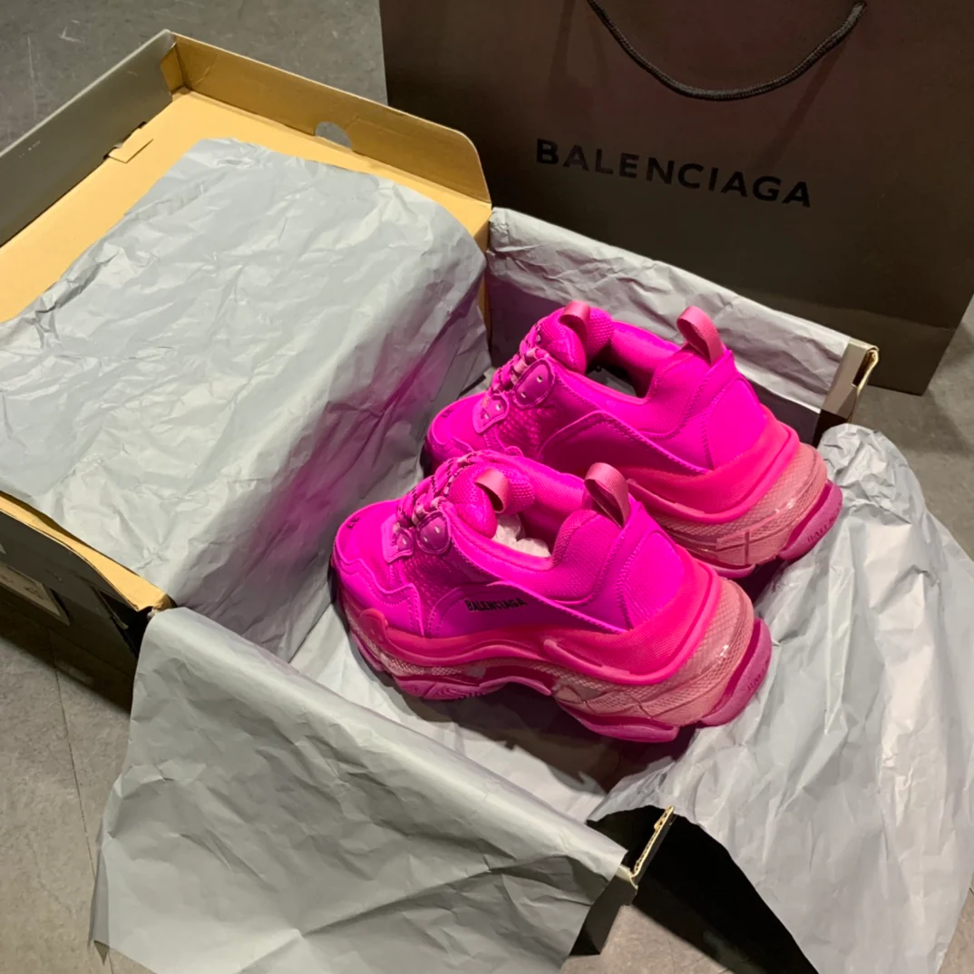 Li Shi - Папины кроссовки - Подошва с воздушной подушкой - Персиково-розовый