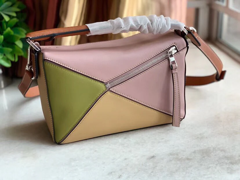 Сумка-пазл Loewe весна/лето 2019 из телячьей кожи