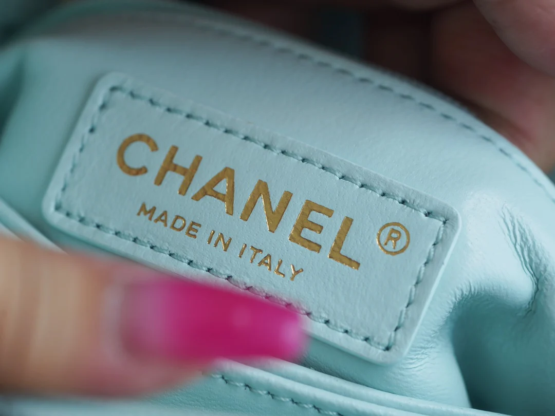 Мини-кружка Chanel Coco Handle, нежно-голубая