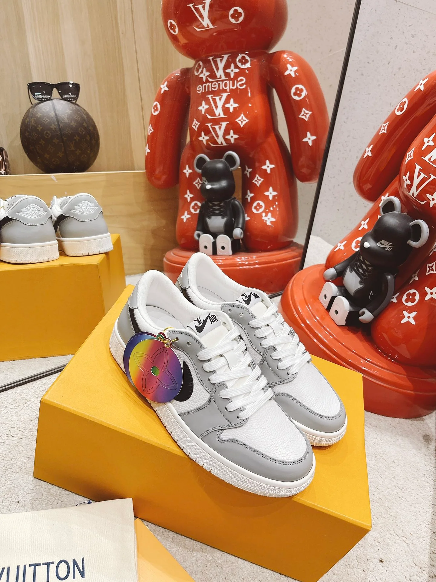 Обувь LV - коллаборация LV x Nike - повседневная обувь - 1