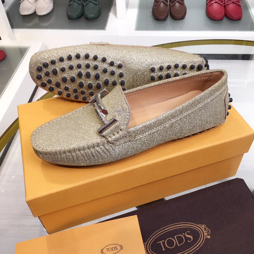 Лоферы Tods-dounle-t - туфли без шнурков