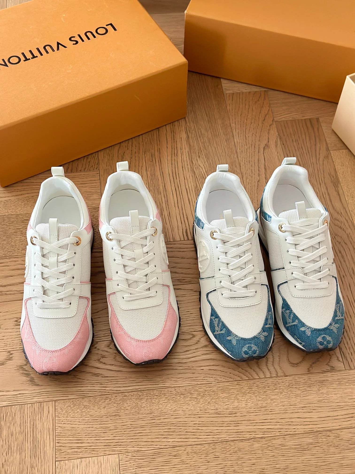 Кроссовки LV Runaway - Джинсовые - Синие