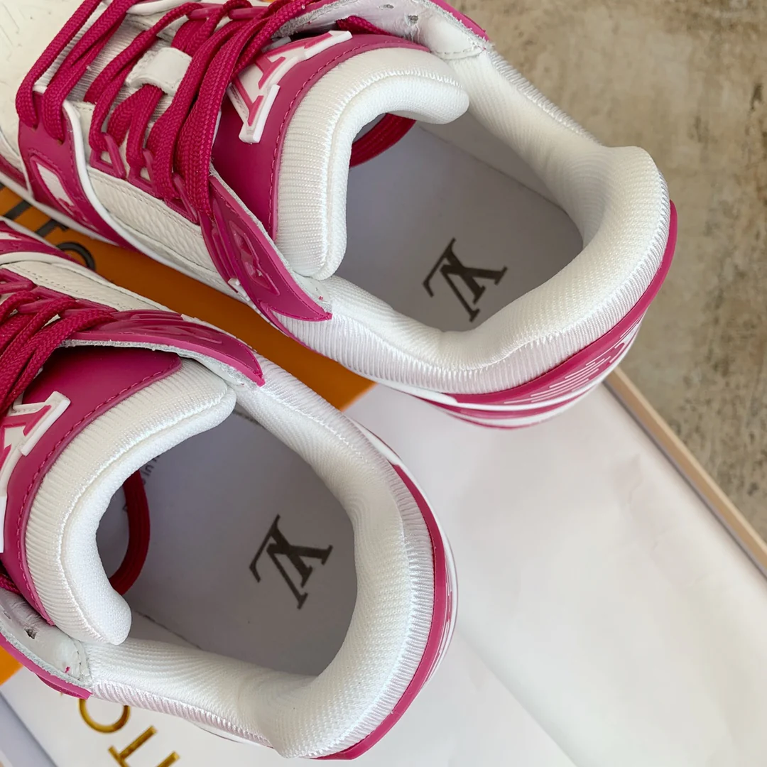 Кроссовки LV Trainer Series - Спортивная обувь - Розовые