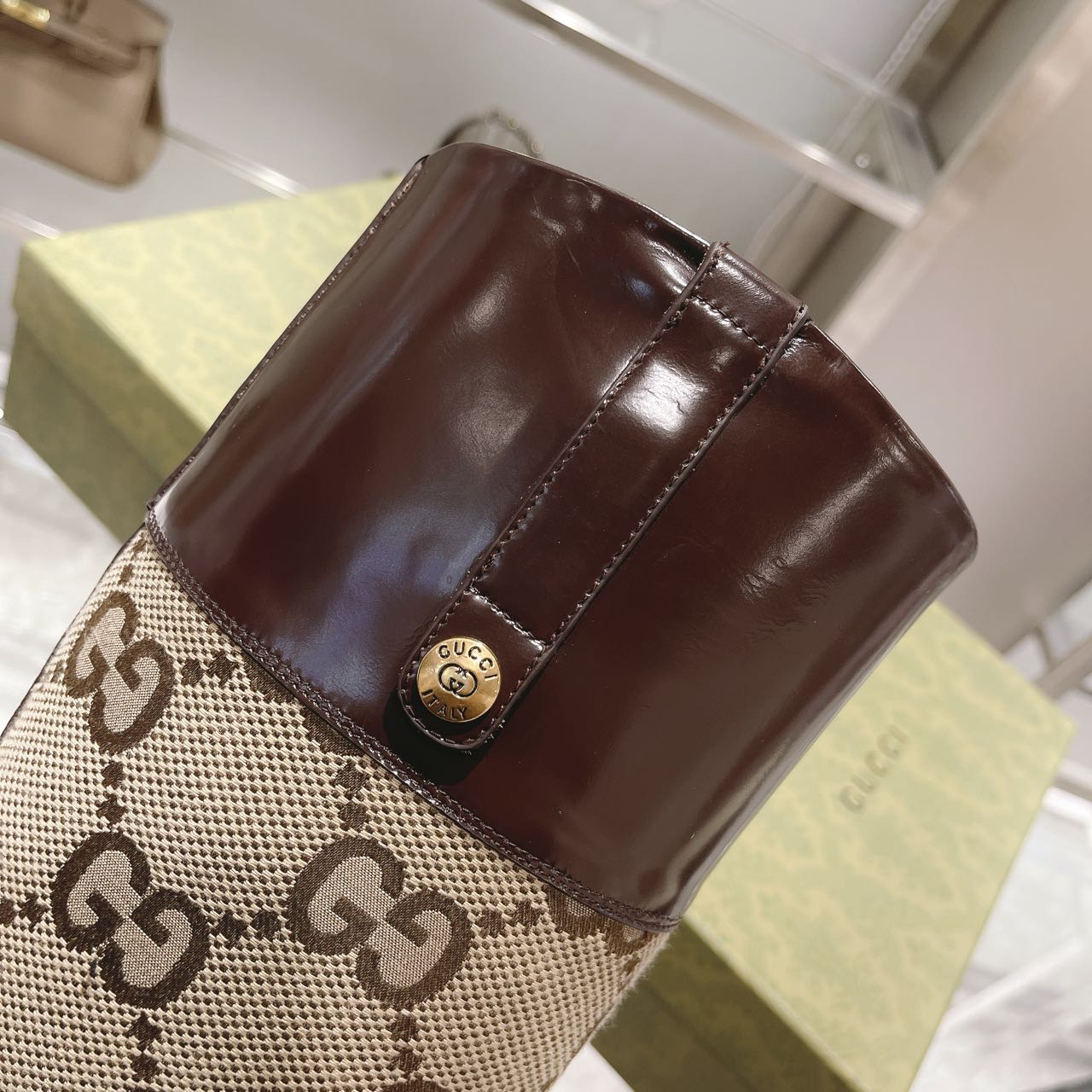 Gucci - 2022 - Уличная пряжка - Винтажные высокие сапоги - Сапоги для верховой езды - 3