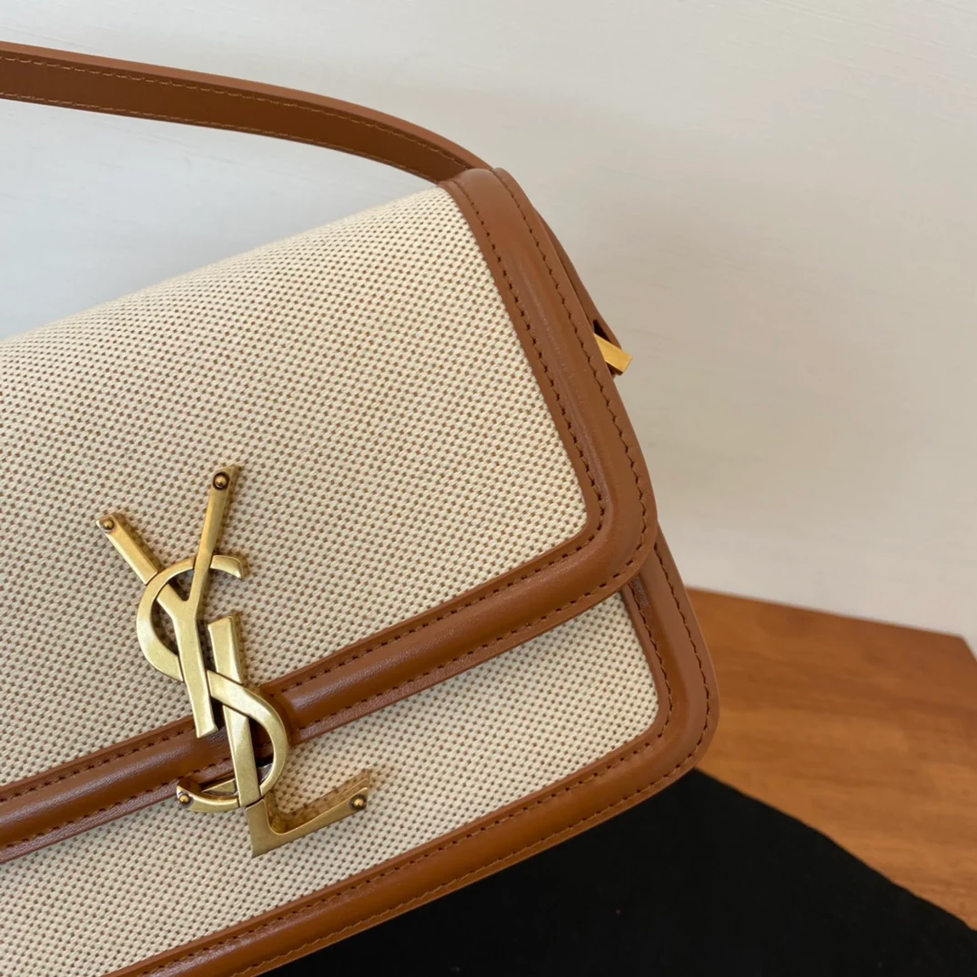 Сумка YSL Solferino Tofu - Холст - 18см