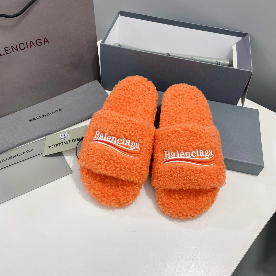 Шлёпанцы Balenciaga 21s Couple Curly - размеры 35-46