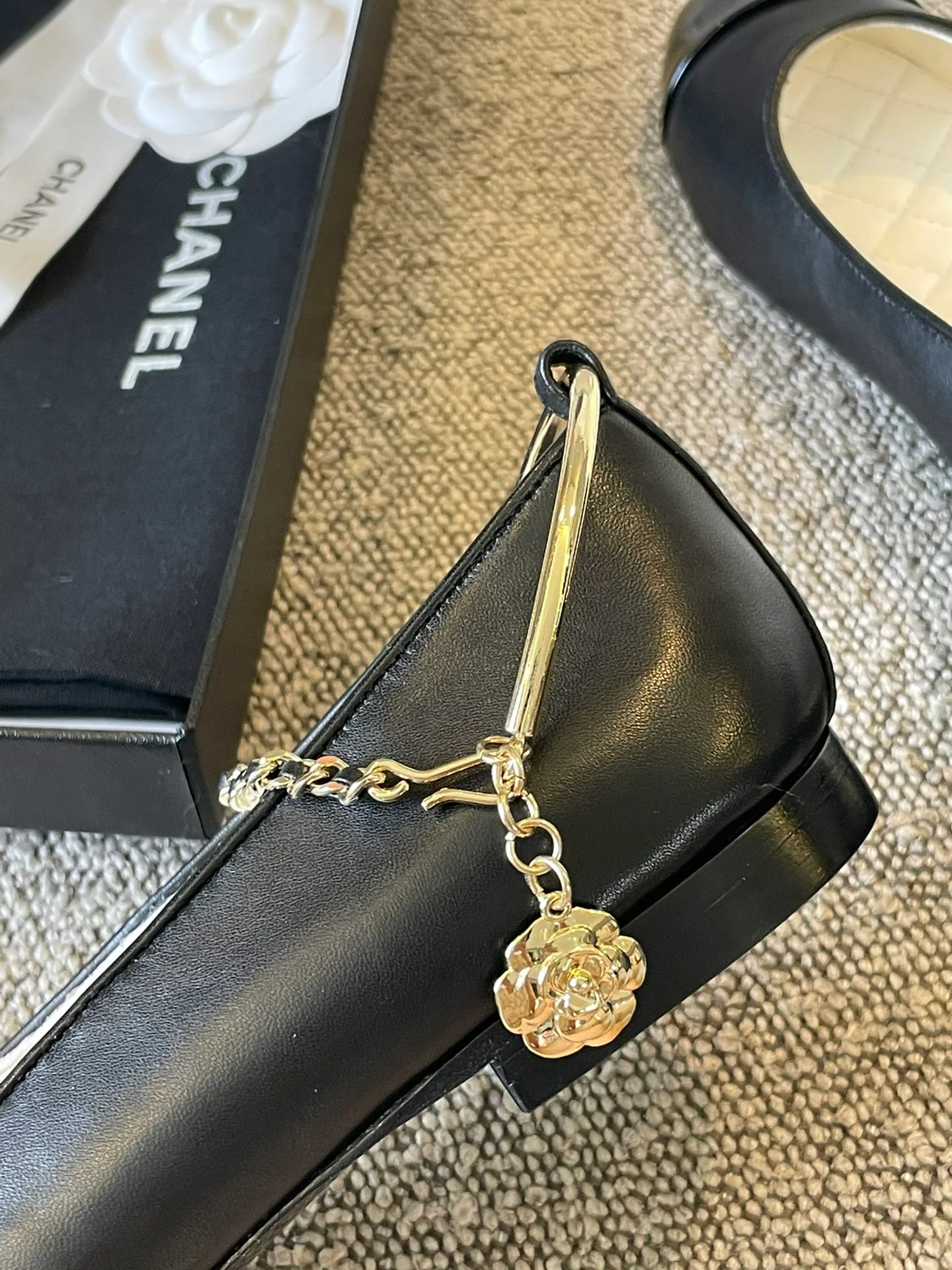 Балетки Chanel - черные