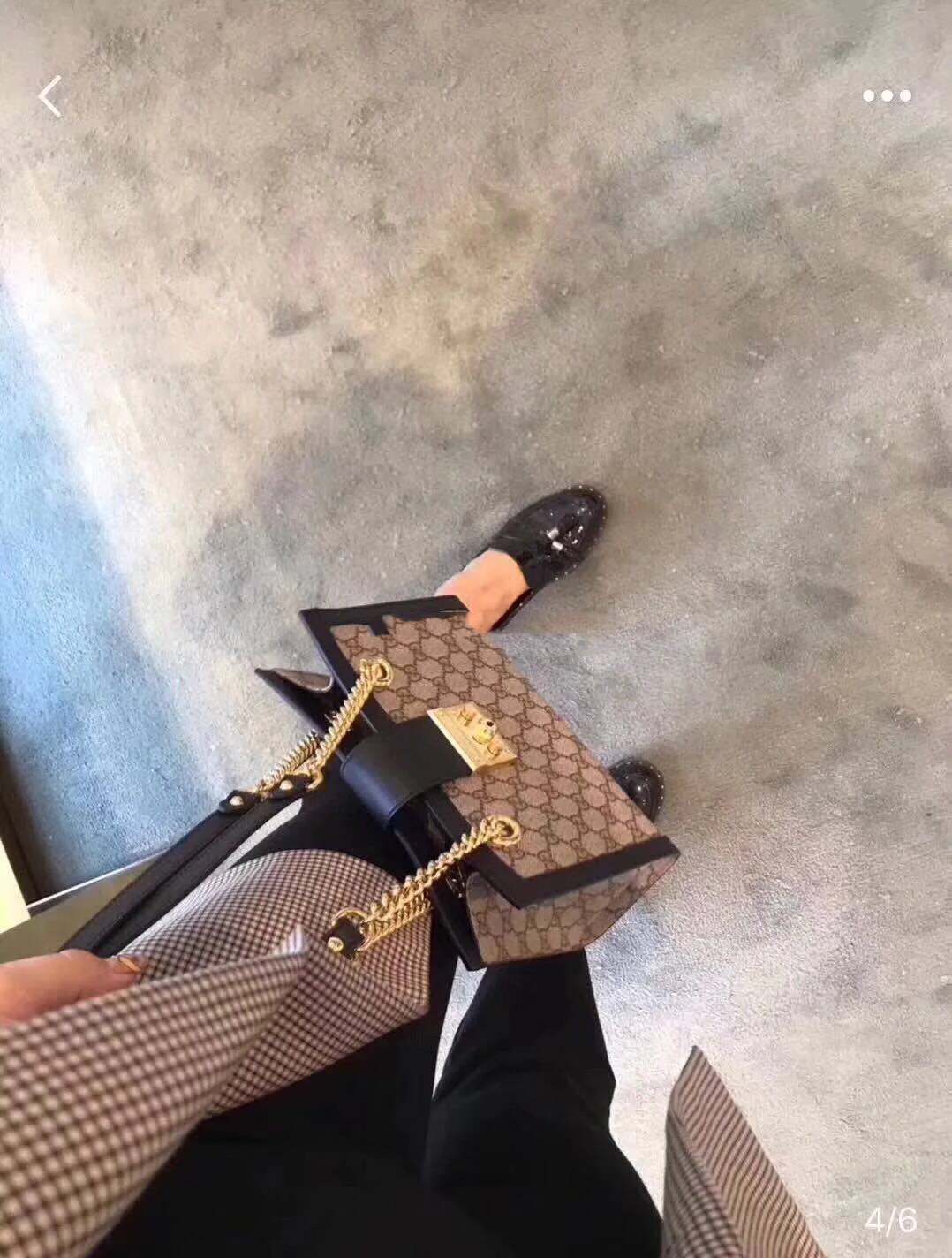 Маленькая сумка-тоут Gucci с замком - 1 шт.