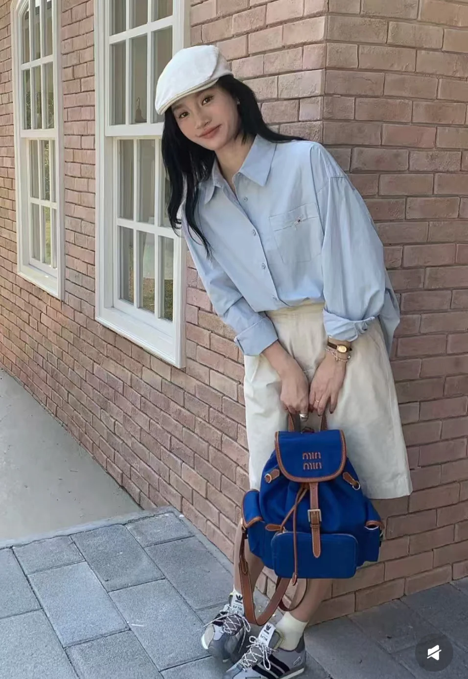 Рюкзак Miu Miu из канваса и кожи — впечатления от ношения