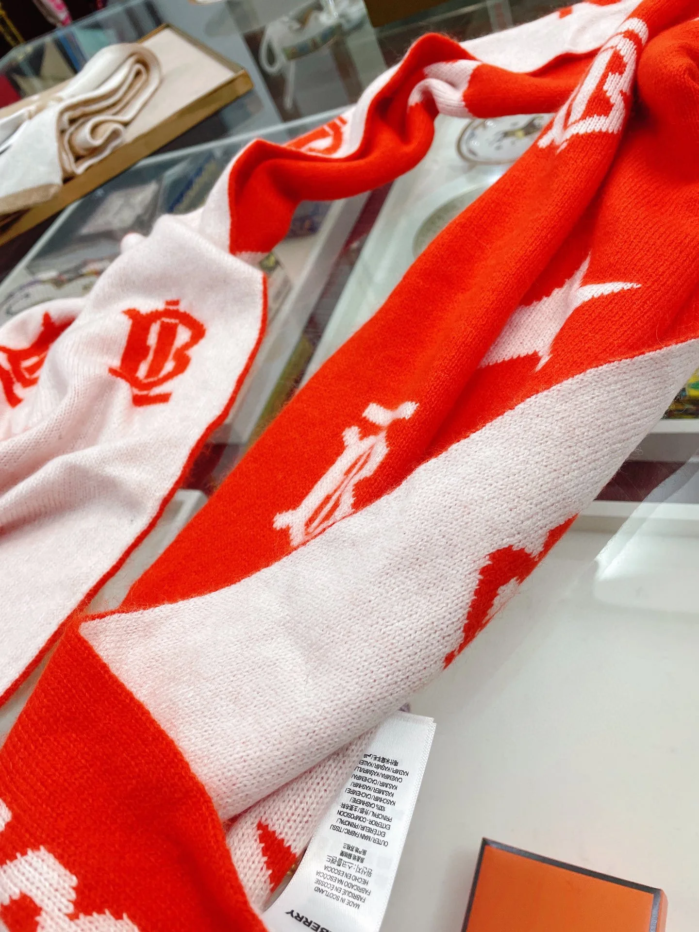 Burberr - Двусторонний шарф