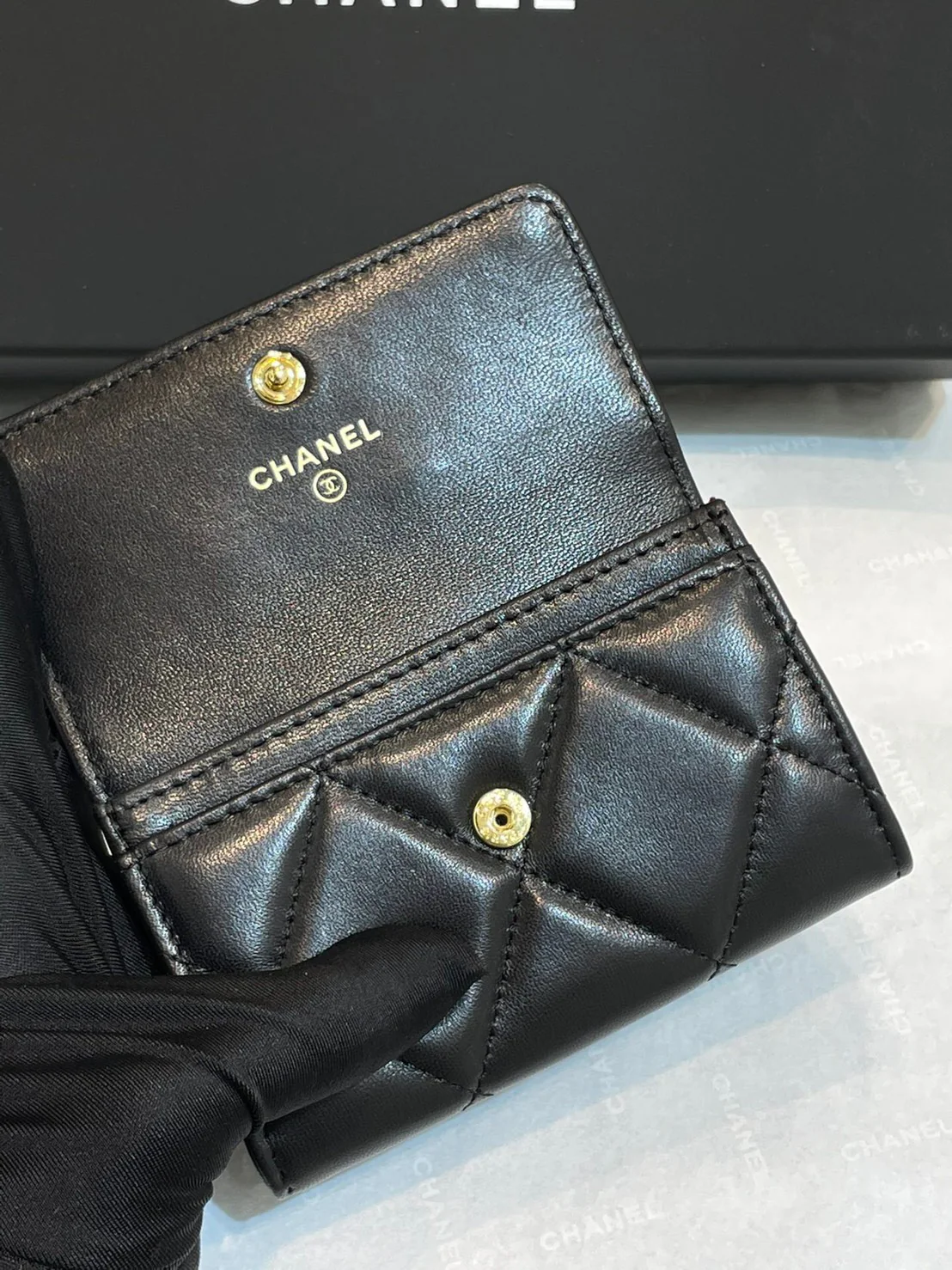 Однослойный держатель для карт Chanel 19 серии