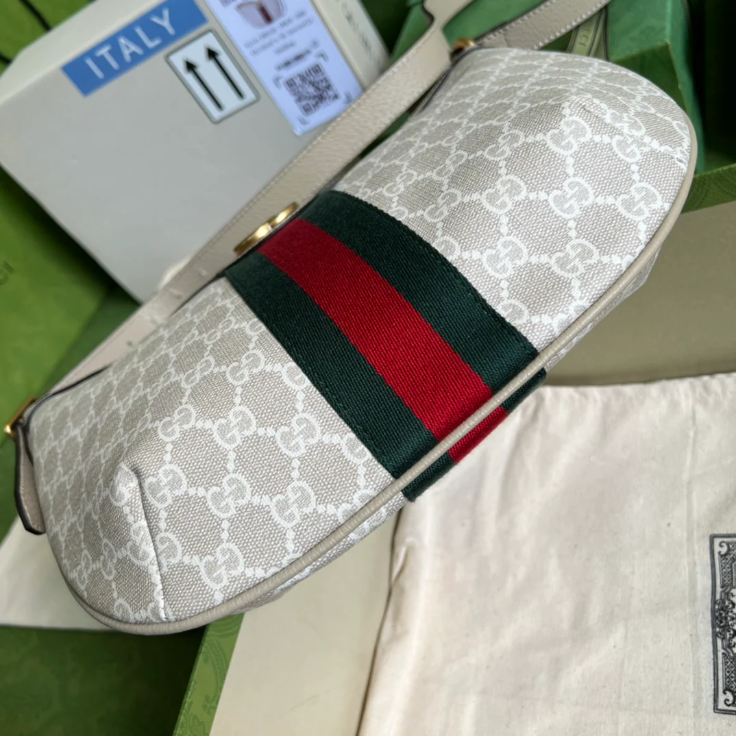 Мини-сумочка Gucci Ophidia - сумка через плечо - съемный плечевой ремень - 30x22x5-5 см