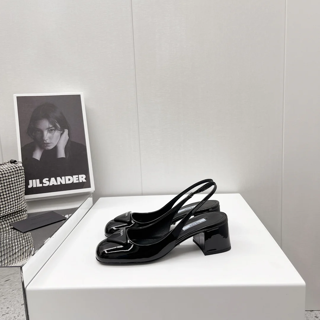 Туфли Prada - Prada - туфли на массивном каблуке - Мэри Джейн - сандалии