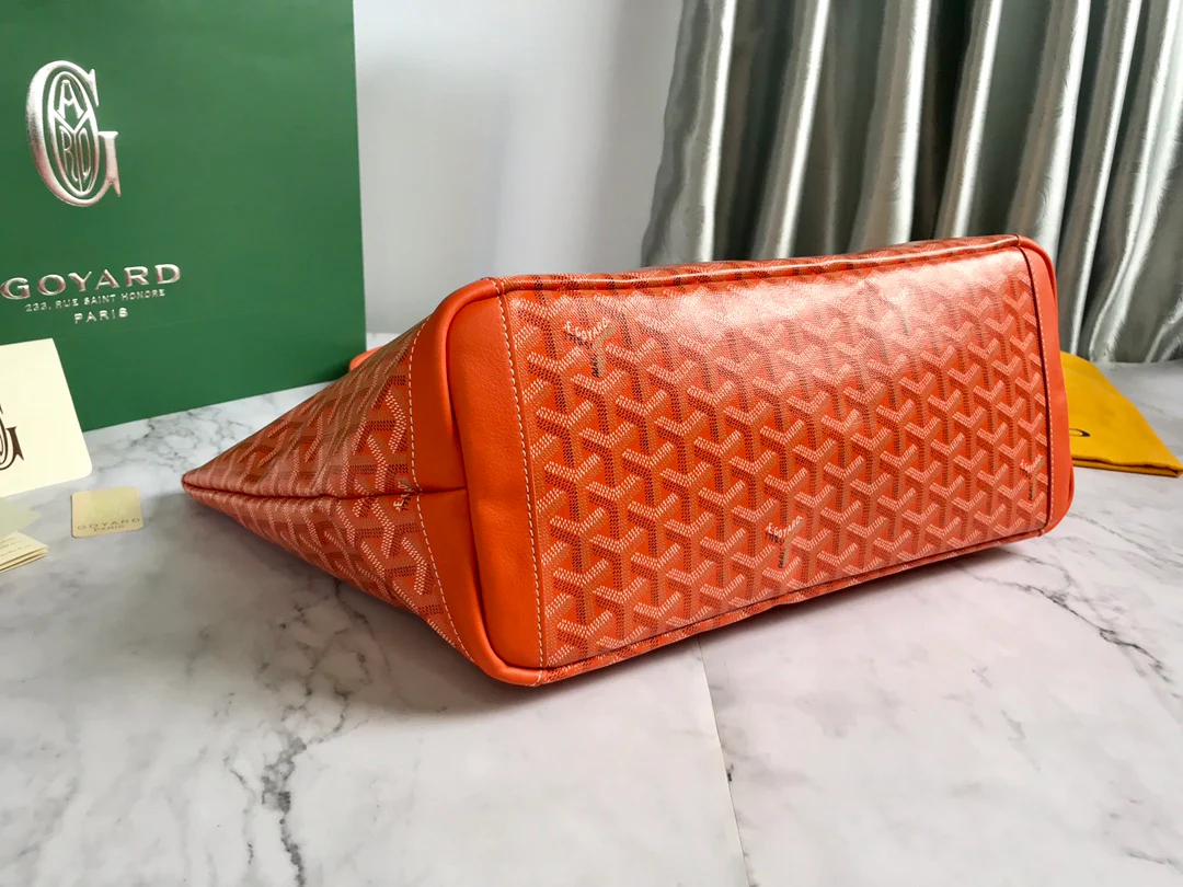 Большая Большая Сумка На Молнии Goyard - Оранжевый