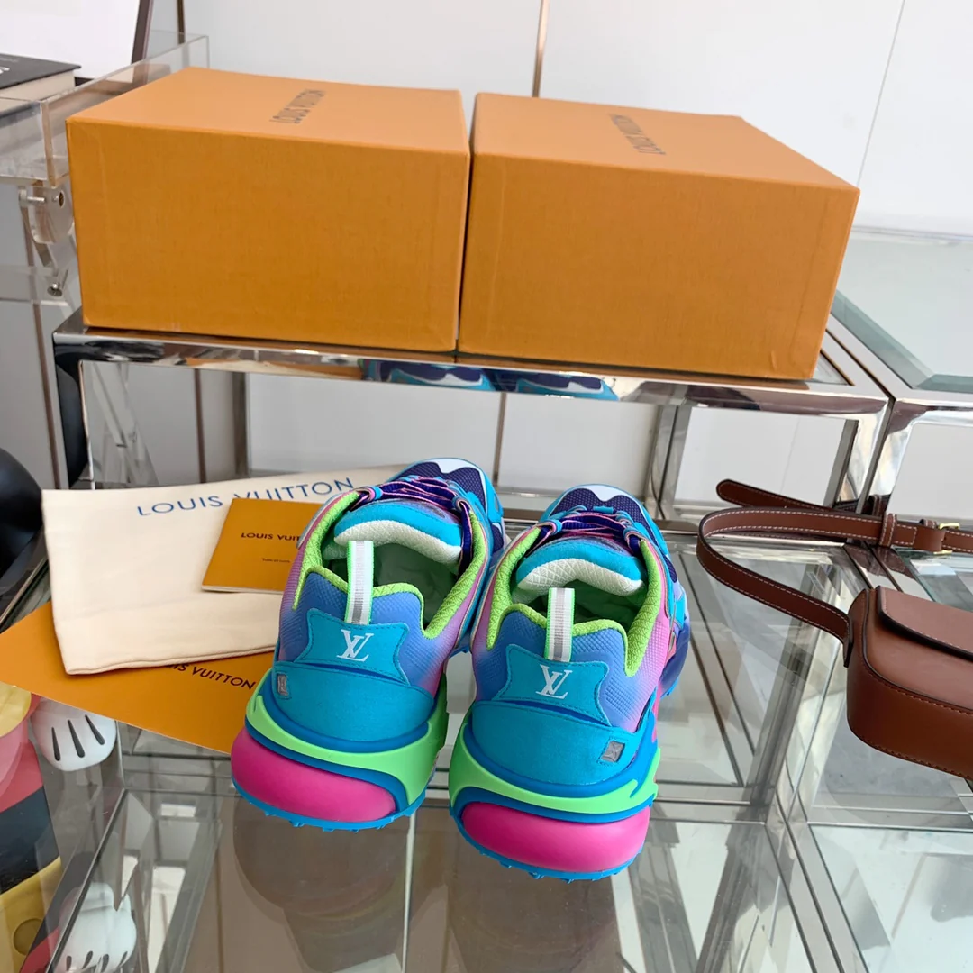 Кроссовки LV Runner Tatic - синие