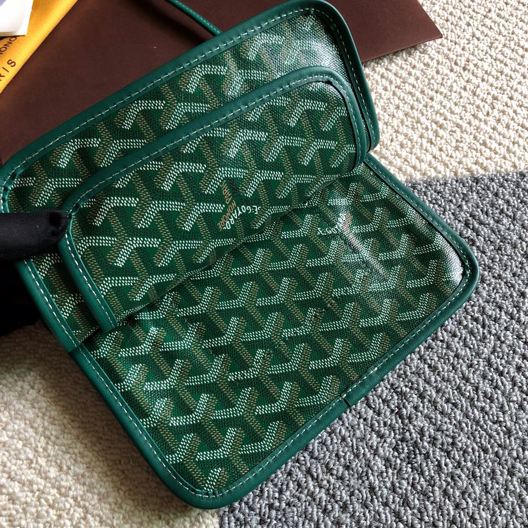 Серия Goyard Plumet — трехслойная сумка — 9