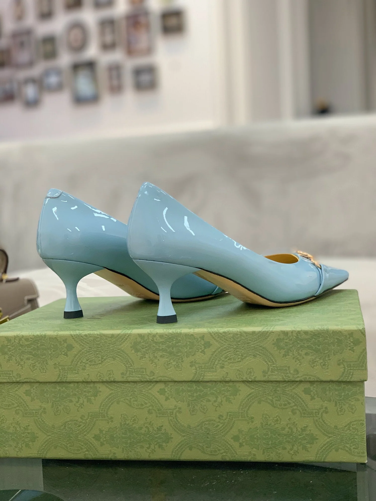 Туфли на высоком каблуке Gucci - 2