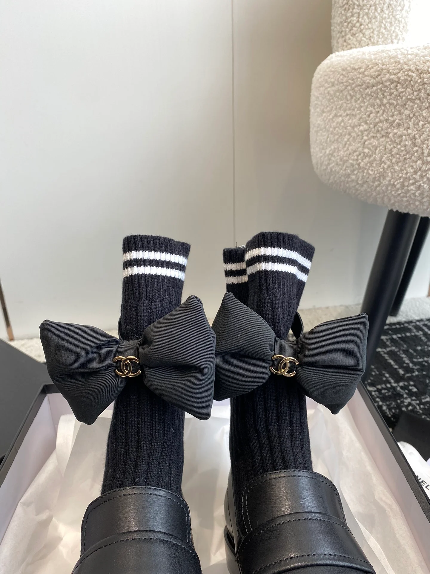 Лоферы Chanel 2024 в стиле 