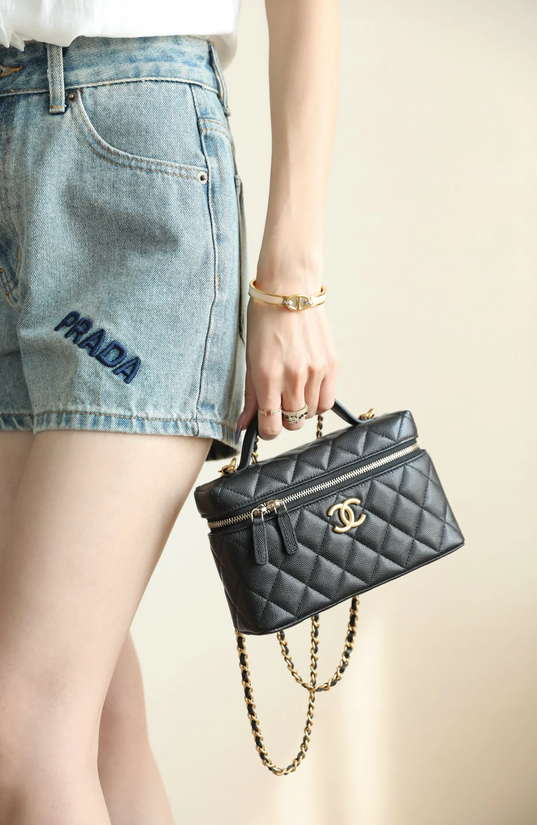 Клатч Chanel 25p-LP Box - черный