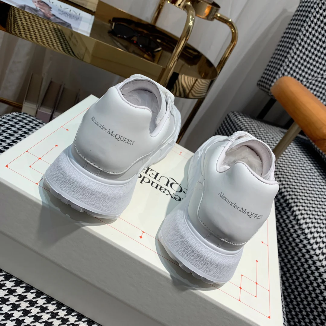 McQueen - Новые кроссовки - Кожаные White Tail