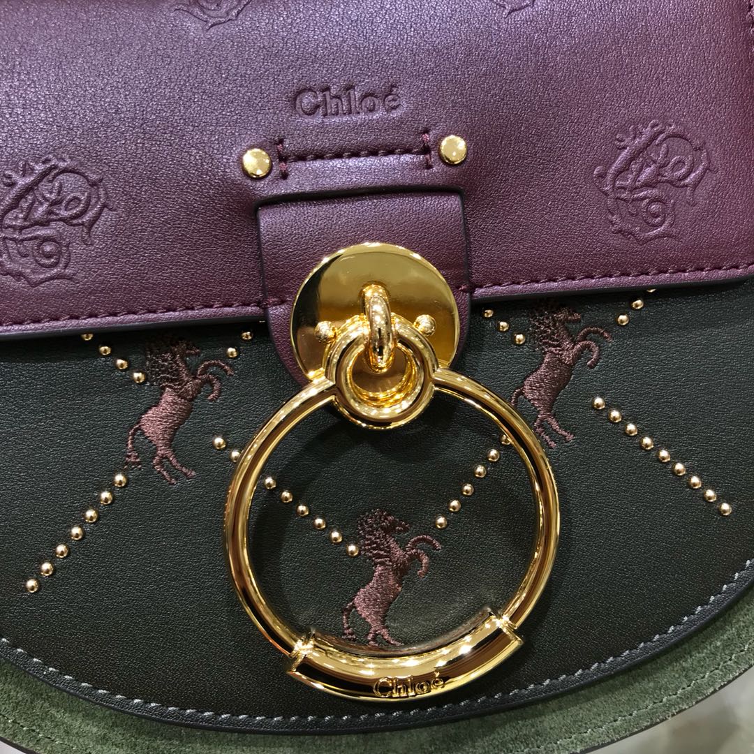 Сумка через плечо Chloe-tess - вышивка в виде шпор.