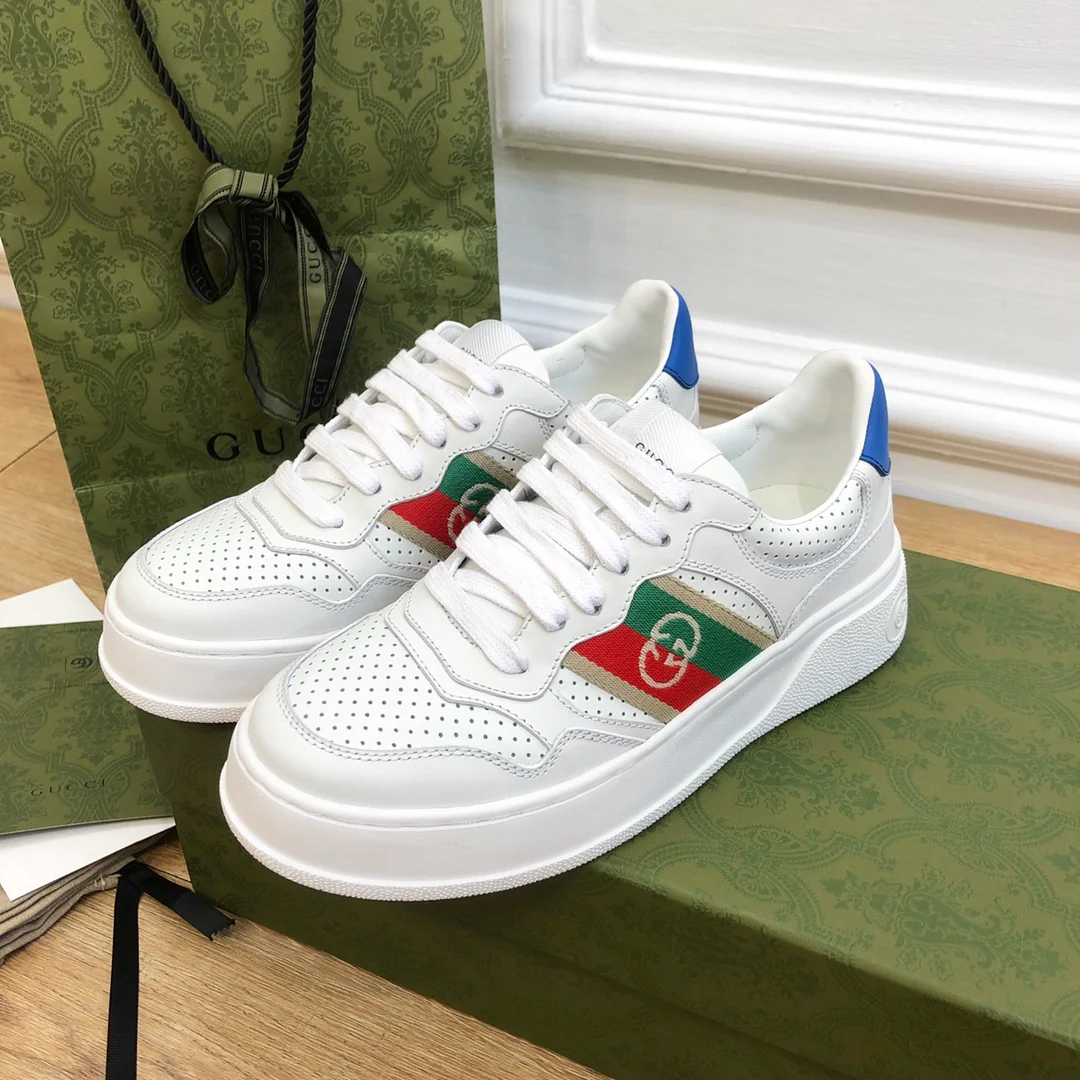 Кроссовки на платформе Gucci - 1