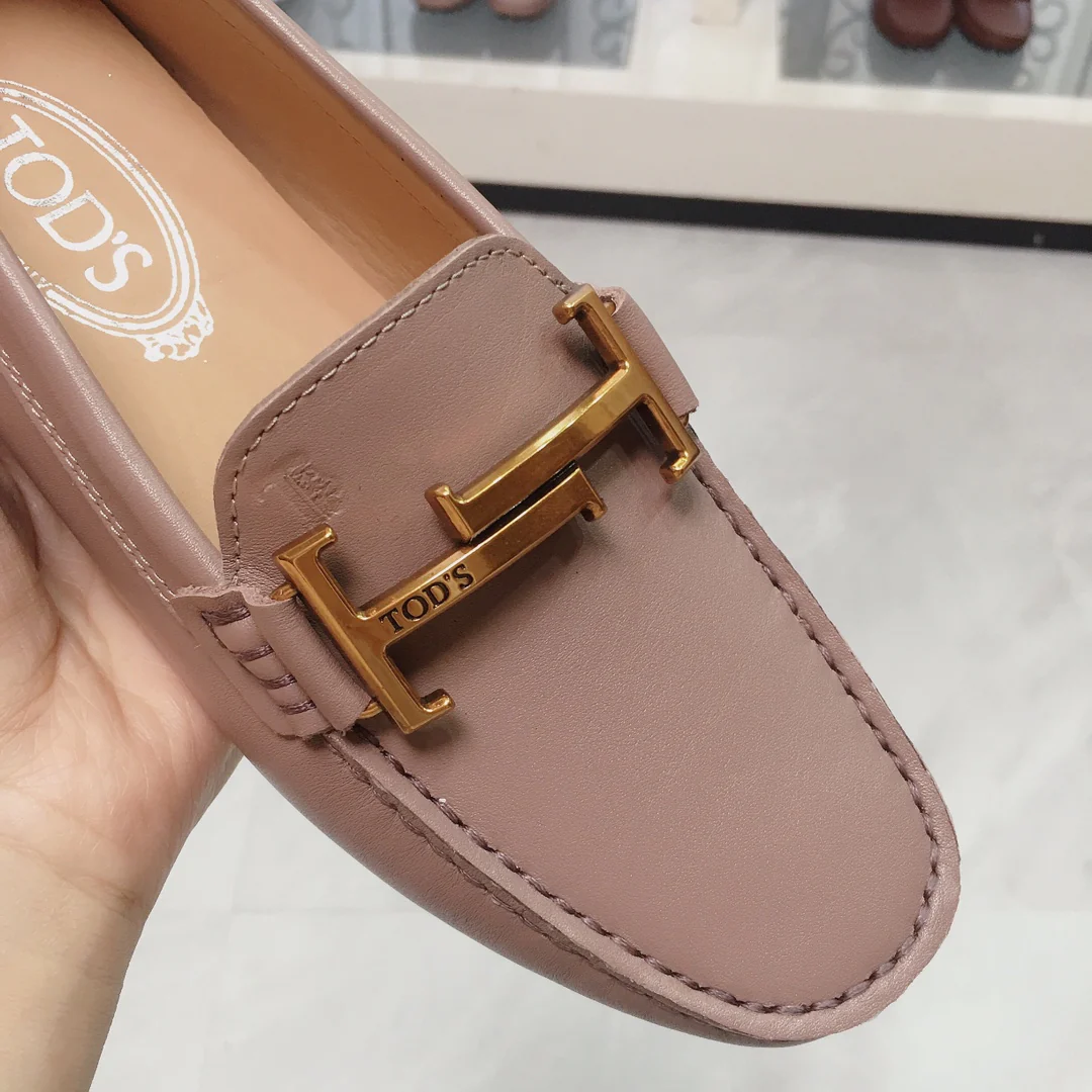 Лоферы Tods Double T без шнурков - 1