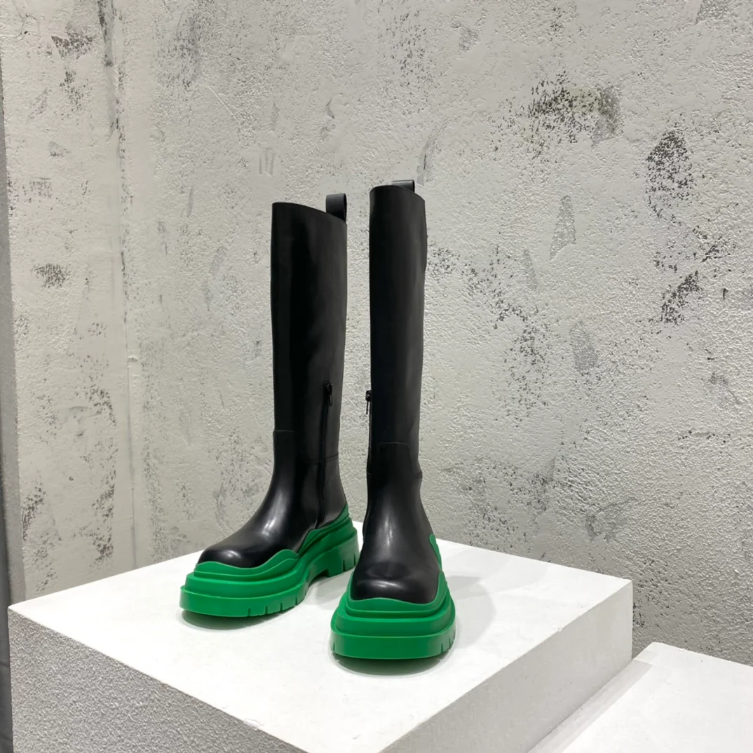 Высокие сапоги на молнии BV-22ss - Размеры 35-39-34-40-42 (можно заказать индивидуально) - 1 шт.