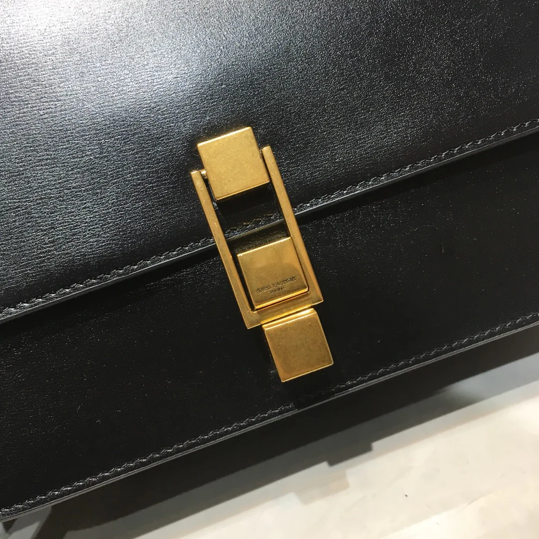 Сумка через плечо YSL Carre из кожи с текстурой ?зубная палочка?