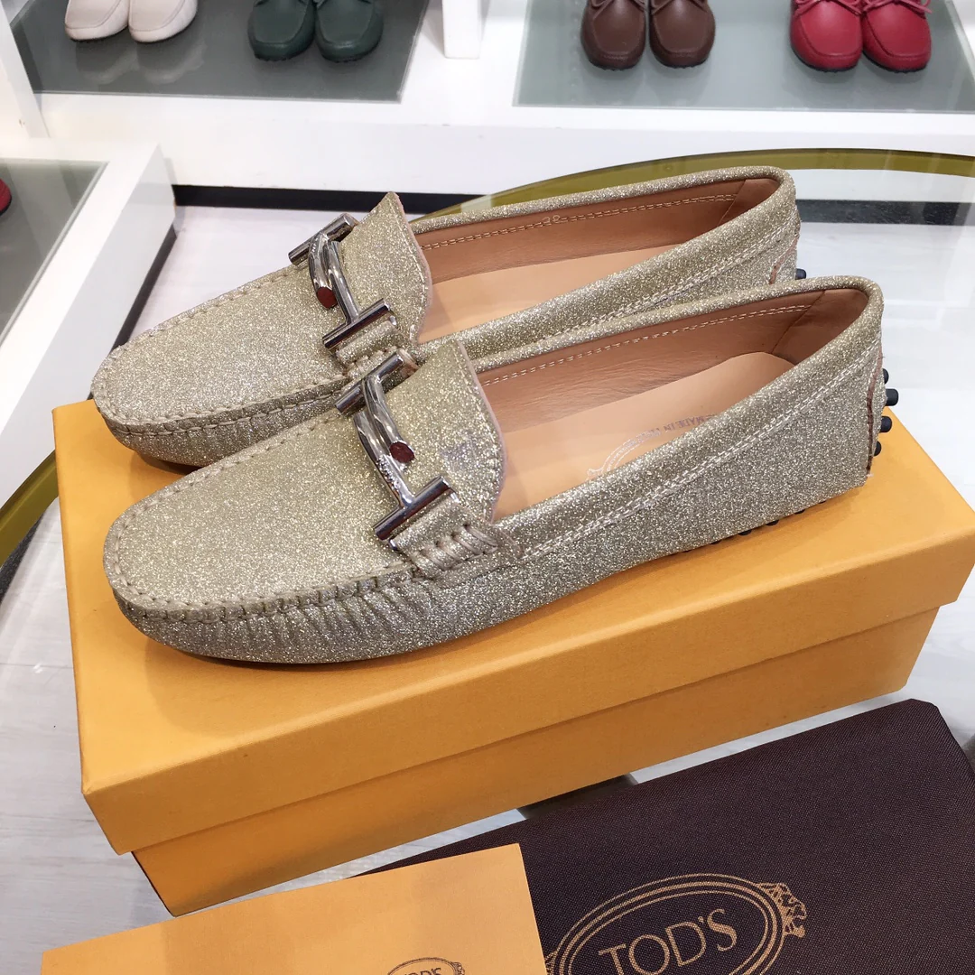 Лоферы Tods-dounle-t - туфли без шнурков