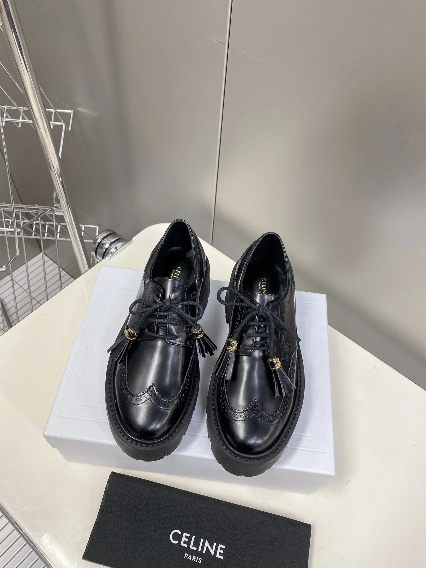 Лоферы Celine из коллекции осень/зима 2022 — размеры 35-40