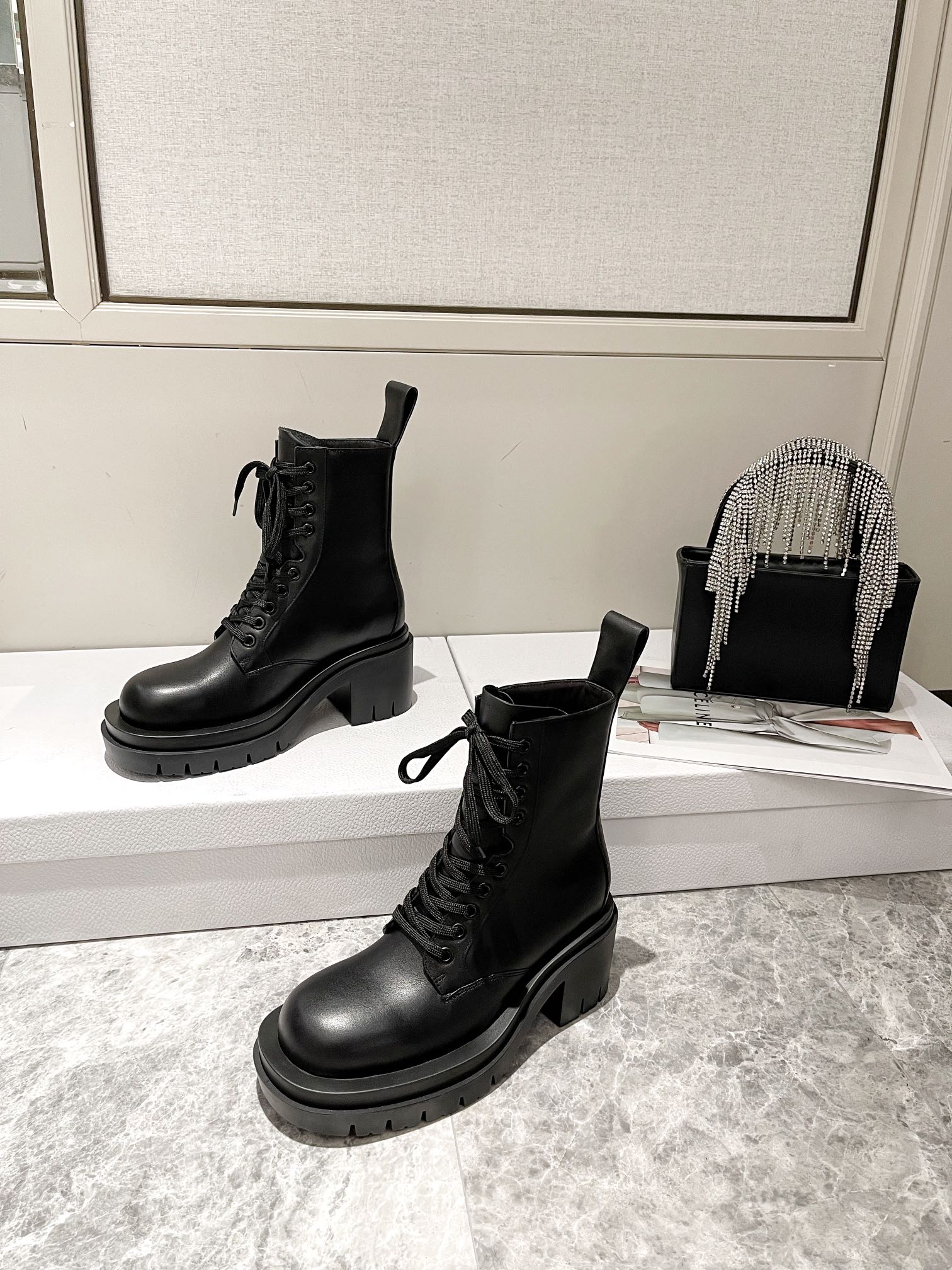 Обувь BV - BV - сапоги на высоком каблуке на платформе