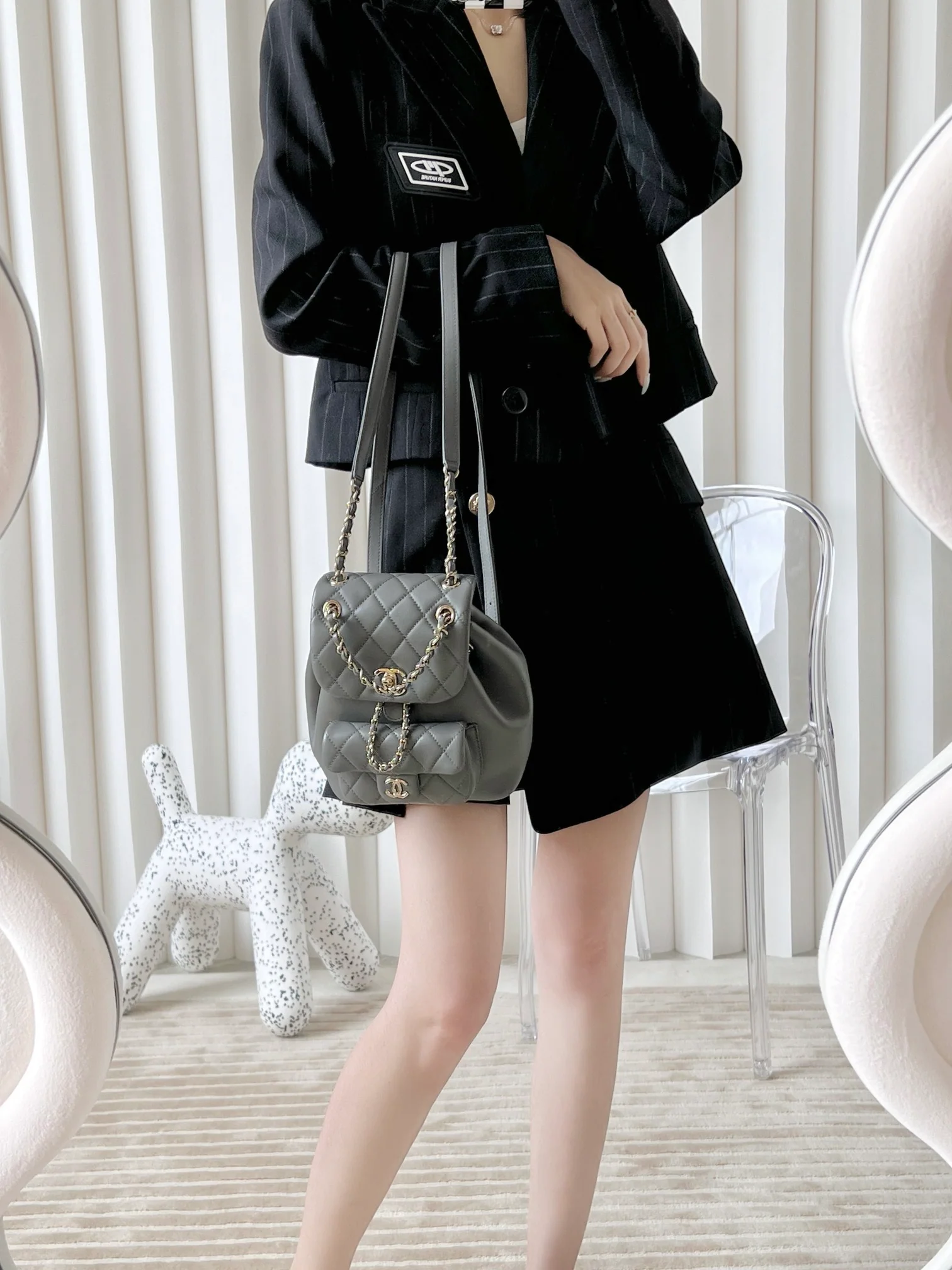 Новая коллекция Chanel ?Ранняя весна 2022? — рюкзак Duma — 1 шт.