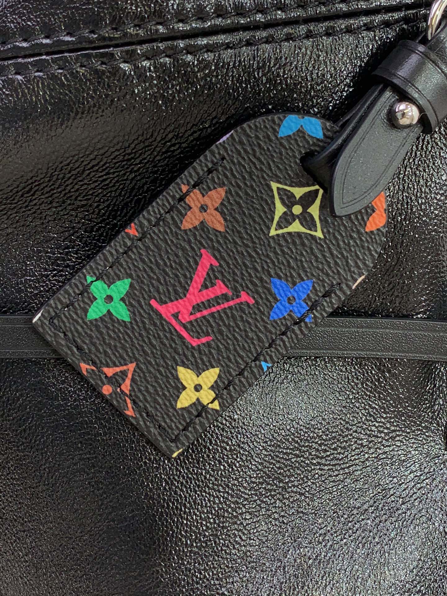 Сумка LV Carryall Cargo Small из овечьей кожи - черная