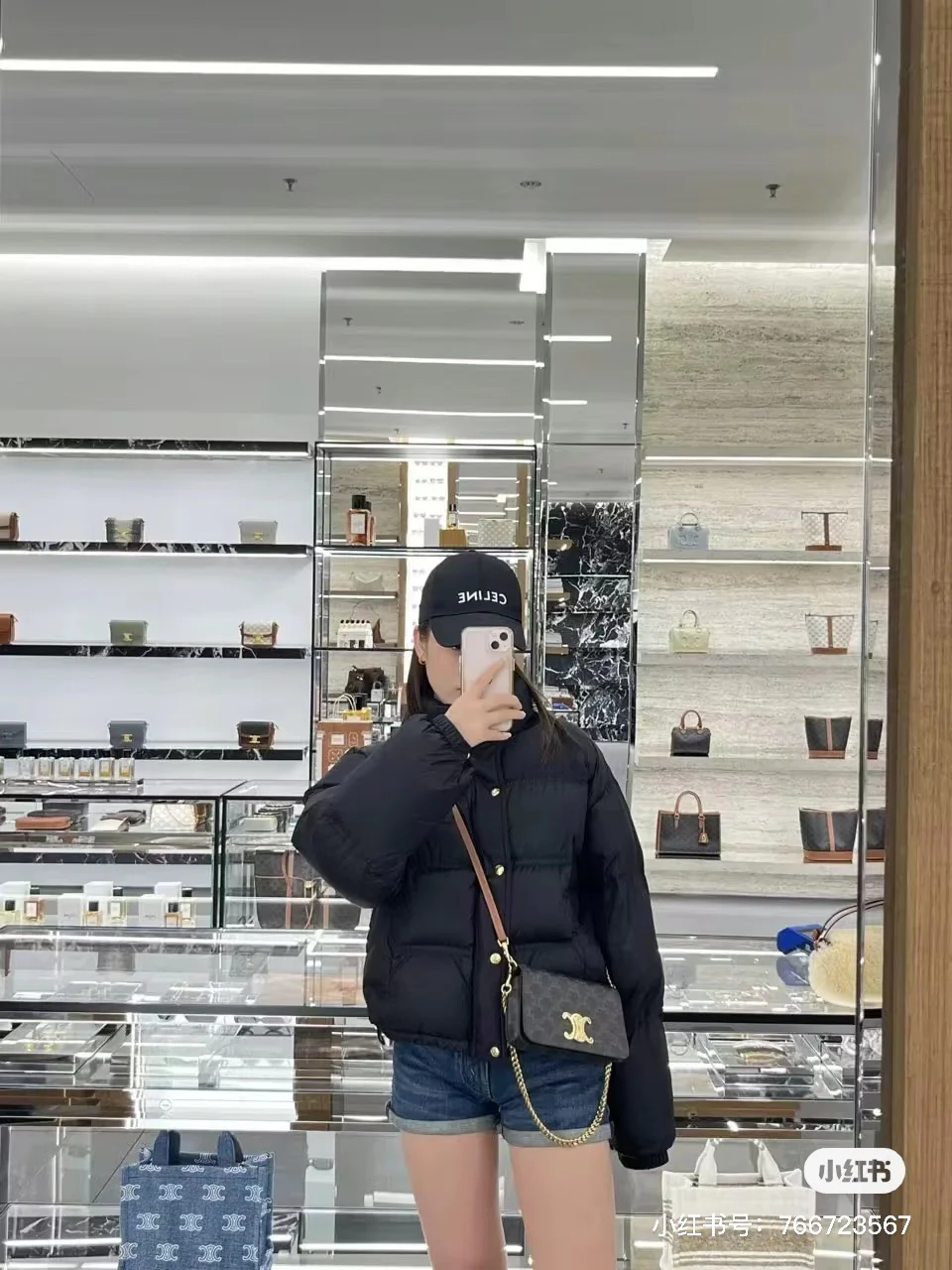 Сумка Celine Triomphe из классического канваса с принтом и клапаном - коричневая с монограммой.