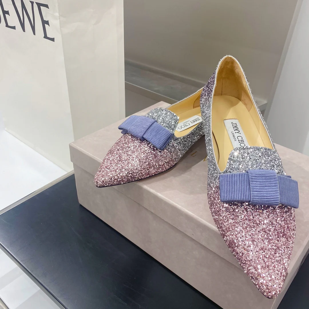 Джимми - Бант - Туфли с острым носком - Балетки