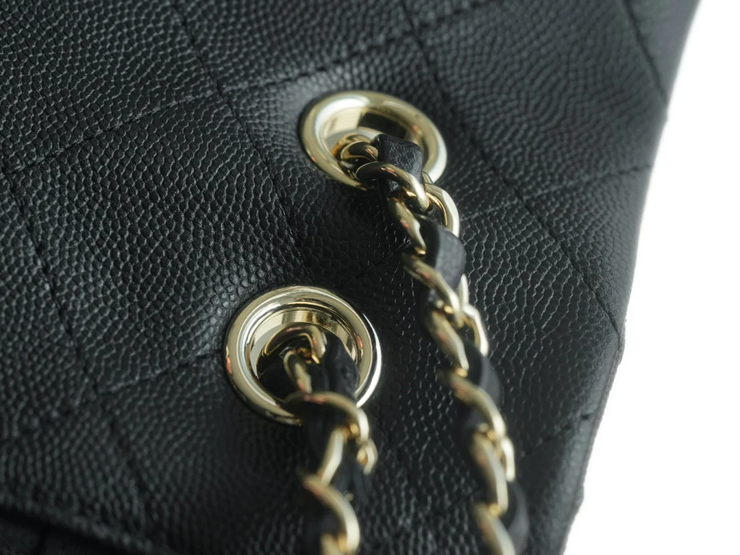 Сумка Chanel 24c Extra Large CF Chain Shoulder Bag - Caviar Black