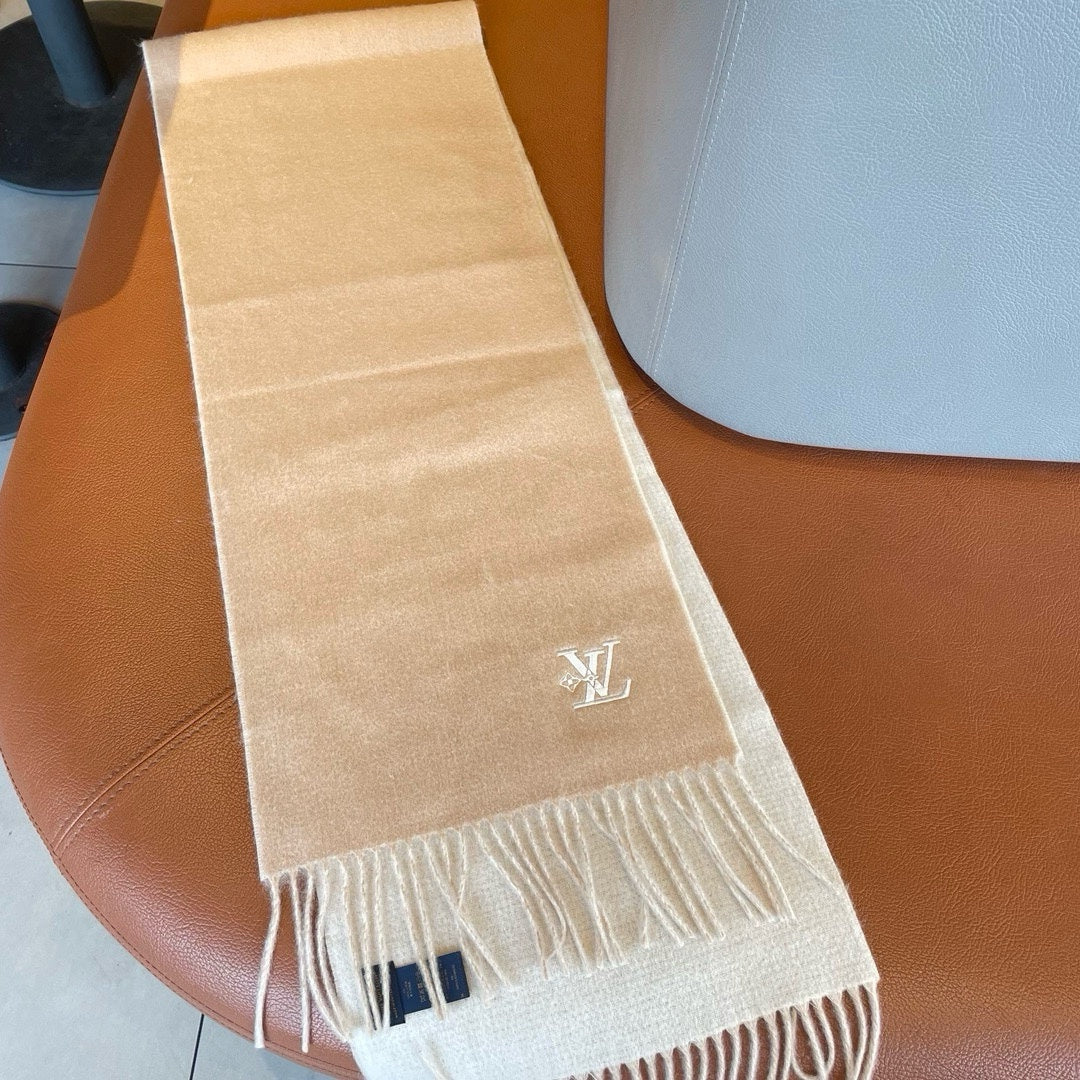 LV-2024 Двухцветный шарф-30-180