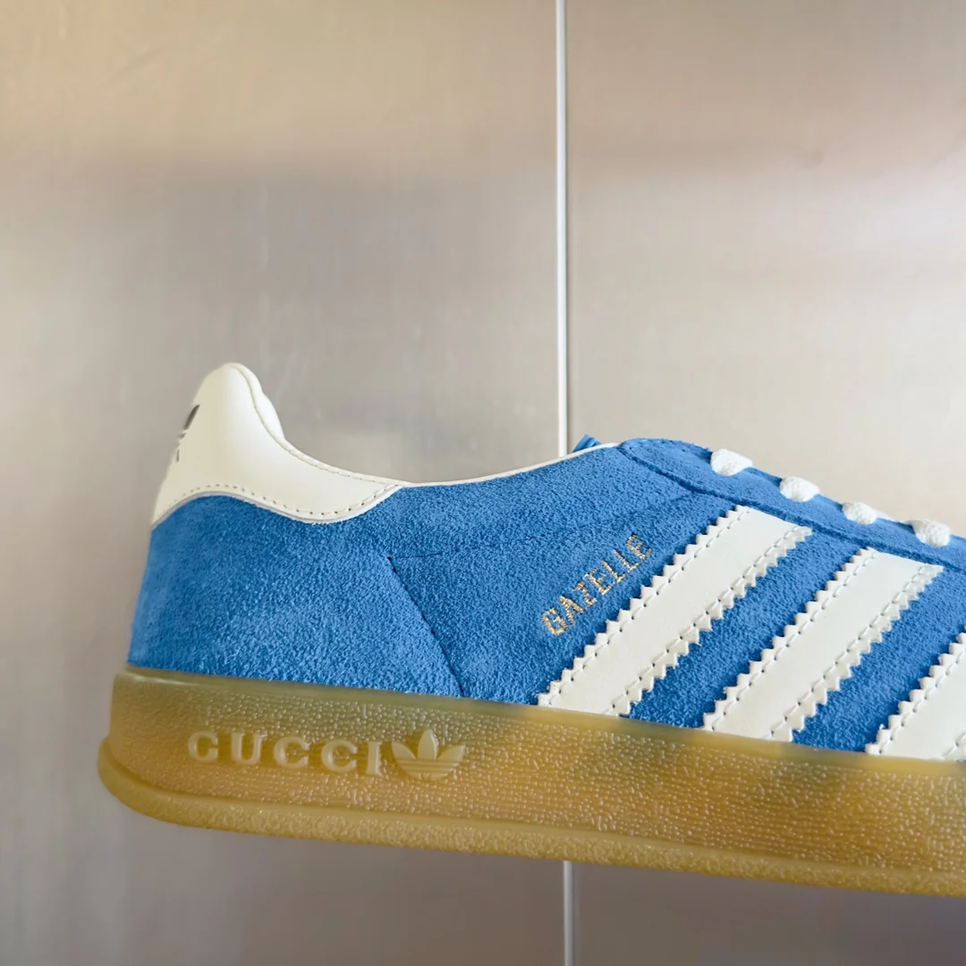 Скейтбордные кроссовки Gucci 2024 - синие