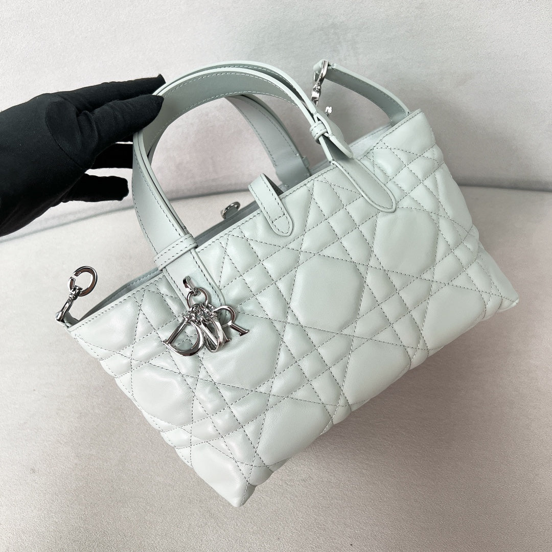 Dior Toujours — Кожа — Маленький размер — Зеленый