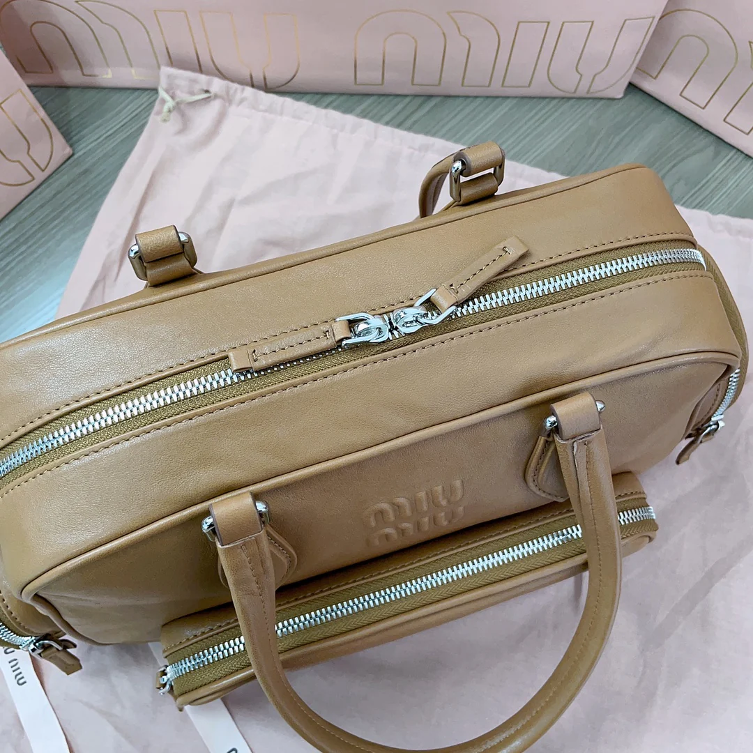 Miu Miu-5bb159 - Тяжелая ретро-мотоциклетная сумка