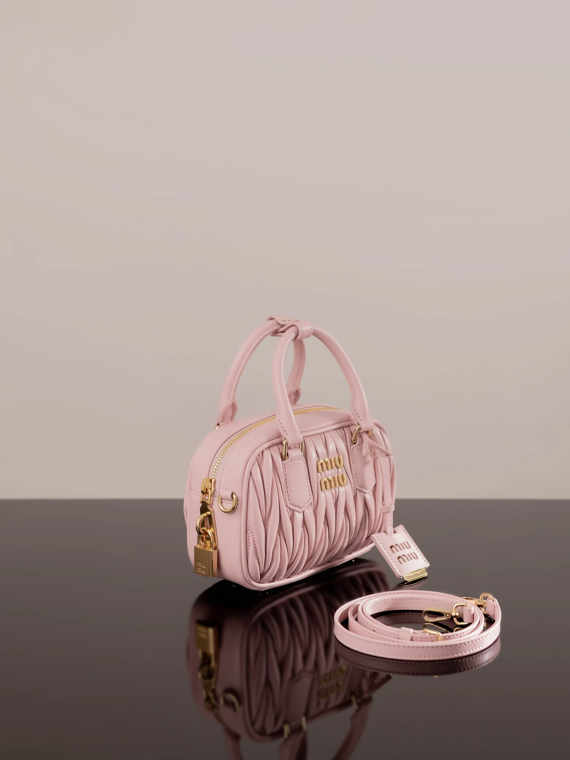 Miu Miu-5bb142m1200-??????-??????-Розовый