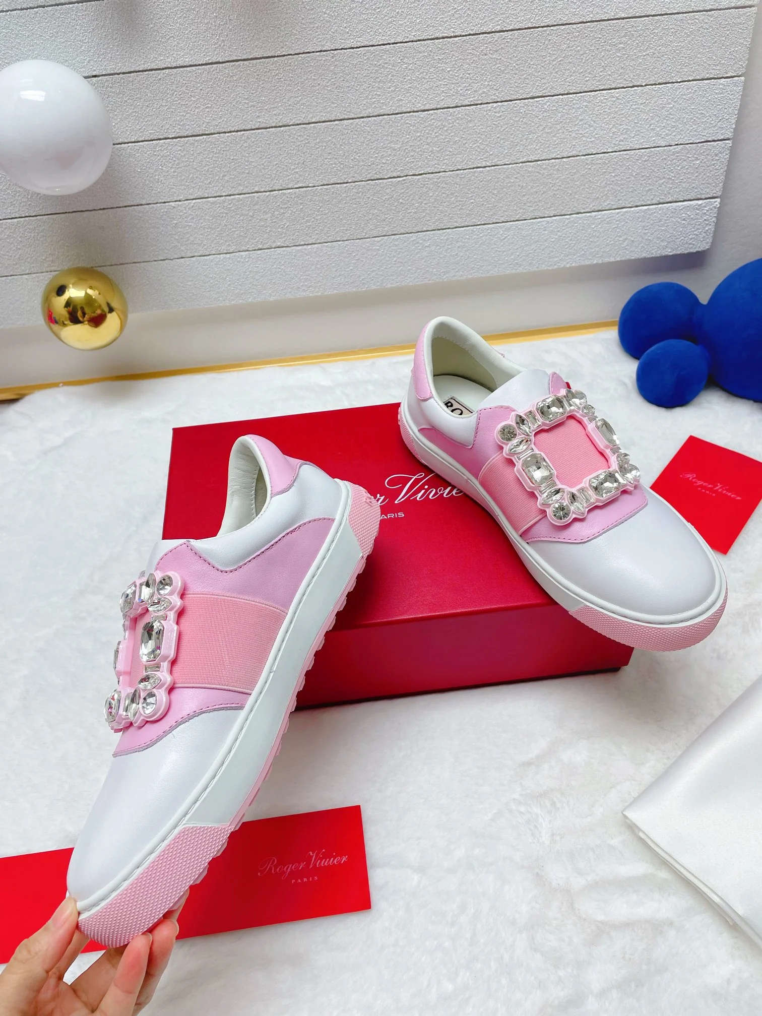 Обувь RV Shoes - Новинка ранней весны 2023 года - Спортивная повседневная обувь - Розовая