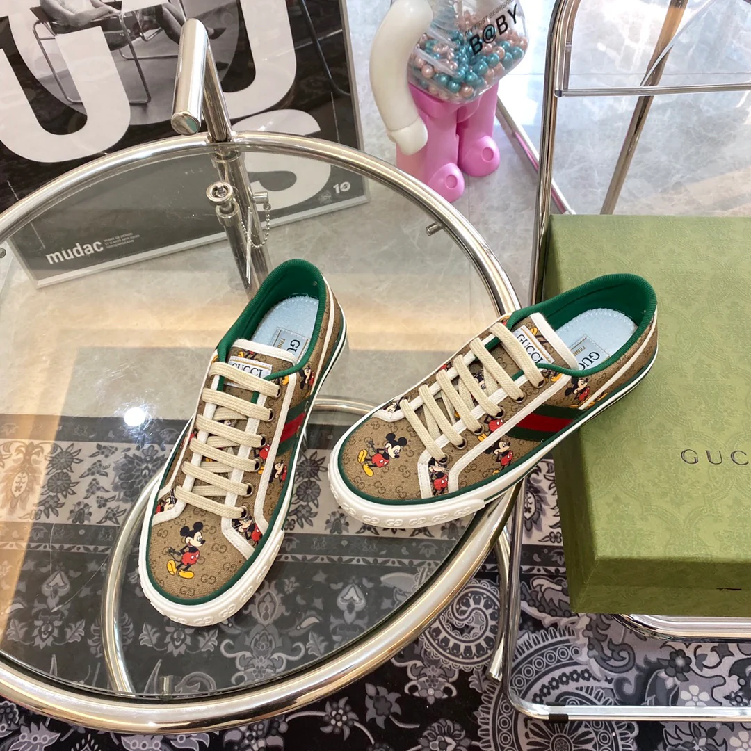 Кед Gucci из парусины - Полная коллекция - 1