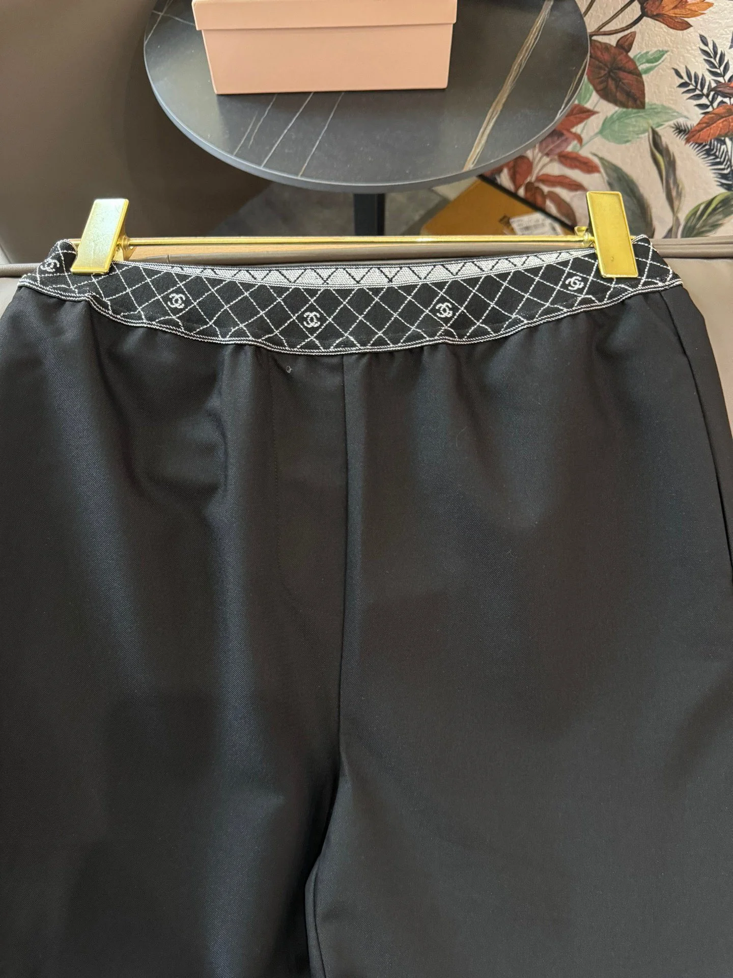 Брюки Chanel 2404-24ss New Style - черные