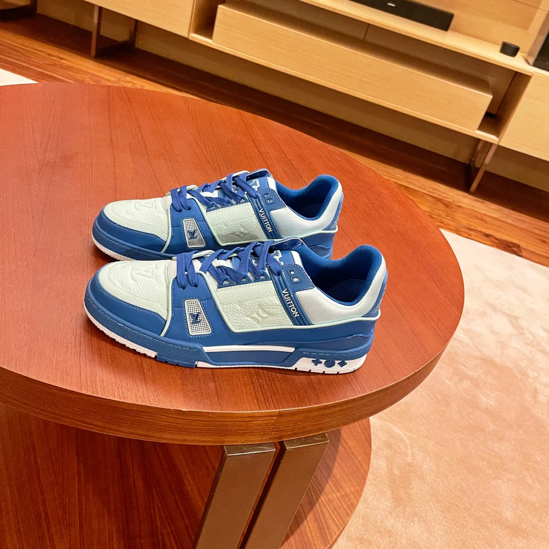 LV - Кожаные кроссовки - Повседневная обувь - 1