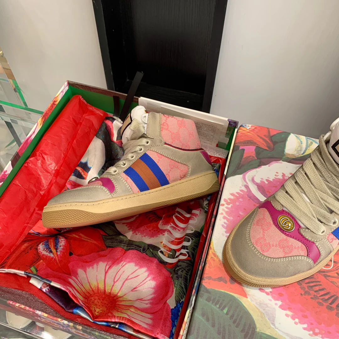 Высокие кроссовки Gucci - Грязные кроссовки - Кроссовки - 2