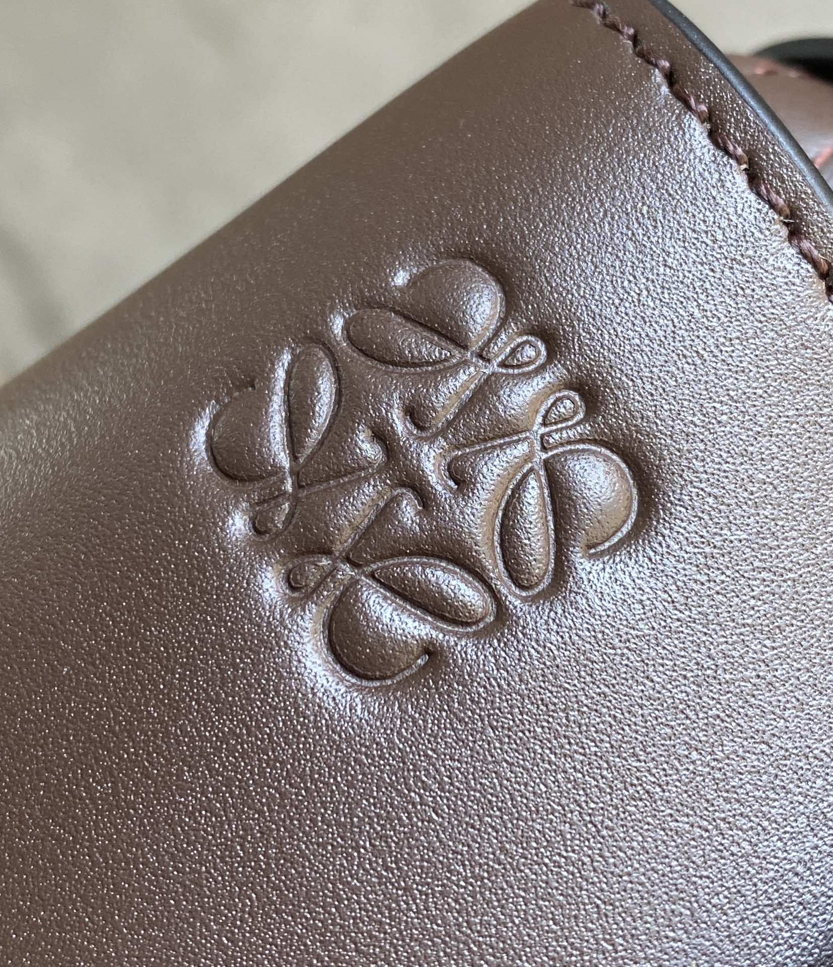 Loewe Gate Dual Dark Brown Mini