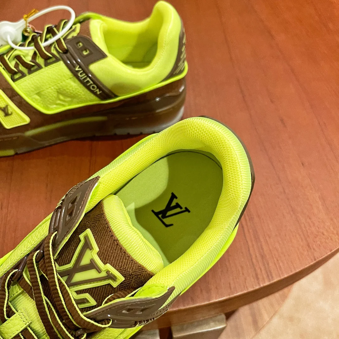 LV - Кожаные кроссовки - Повседневная обувь - Мужская - 1