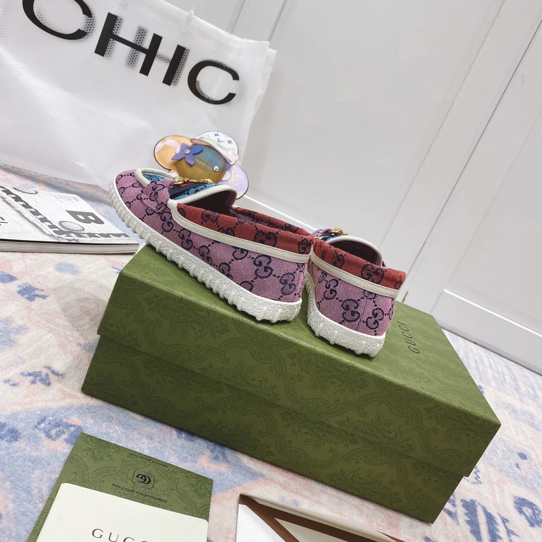 Gucci - Резиновая подошва - Туфли без шнурков - Лоферы - Унисекс - 2